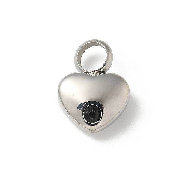 304 Stainless Steel Rhinestone Pendants