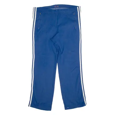 Mens Sweatpants Blue Straight L W36 L28