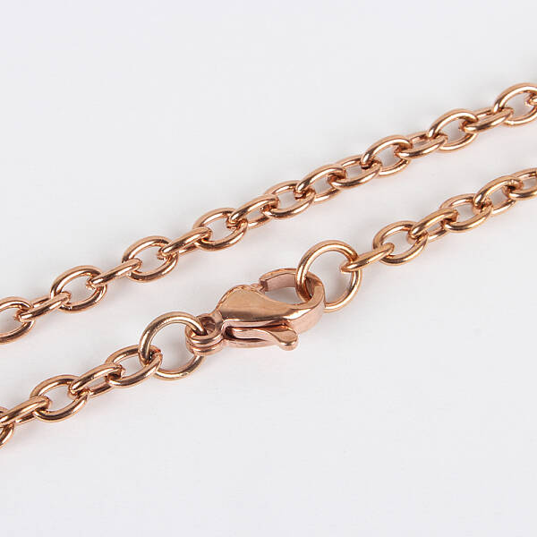 304 Stainless Steel Cable Chain for Necklace Making