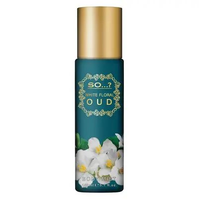 So...? White Floral Oud Body Spray 150 Ml