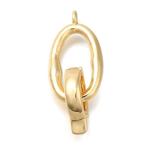 Brass Fold Over Clasps