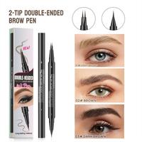 Liquid Eyebrow pencil 2 in 1 Double head eye eyebrow pencil, waterproof natural eyebrow pencil and precise brush head. Lastin...
