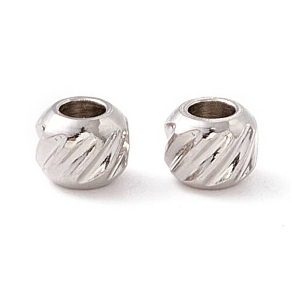 Tarnish Resistant 201 Stainless Steel Beads