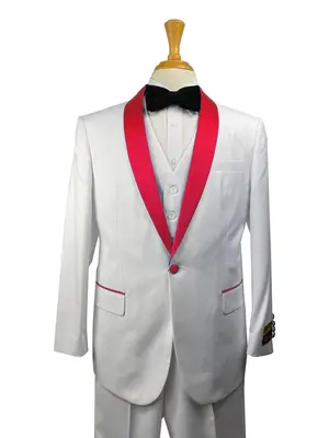 26-C-Tux-SH Ivory-Blk - Tuxedo Wholesale Distributors