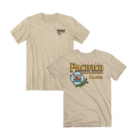 2Side Pacifico Cerveza Clara Graphic Tee, Summer Vintage 90s T Shirt for Men and Women, Short Sleeve Top, Front and Back Desi...