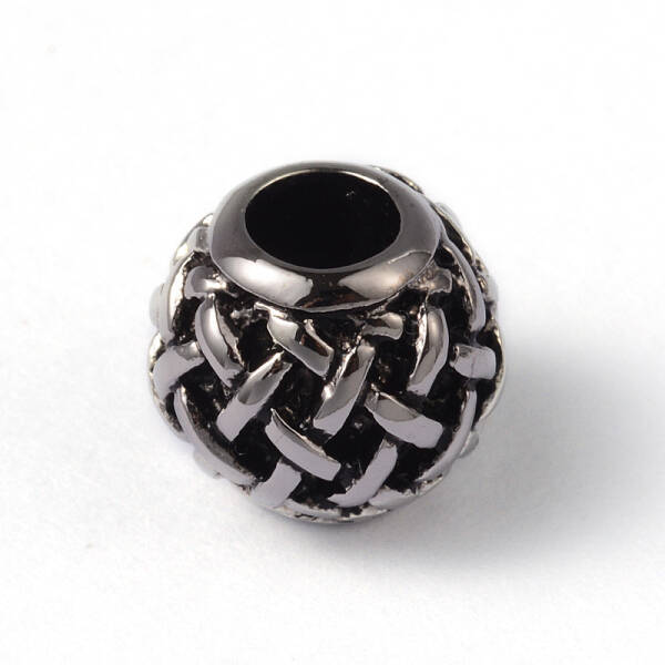Round 316 Surgical Stainless Steel European Beads