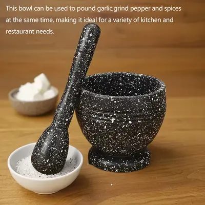 1 set of manual garlic grinder kitchen tools, highly efficient grinding kitchen accessories, suitable for garlic, spices and ...