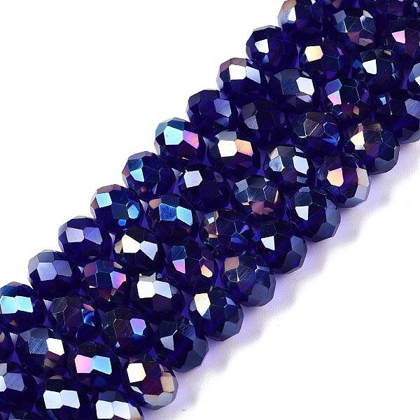Electroplate Glass Beads Strands