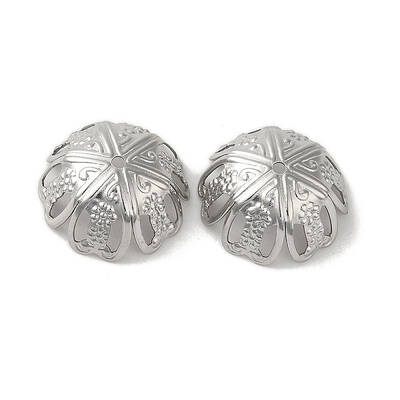 Non-Tarnish 304 Stainless Steel Bead Caps