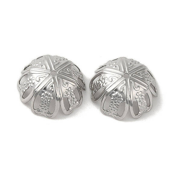 Non-Tarnish 304 Stainless Steel Bead Caps