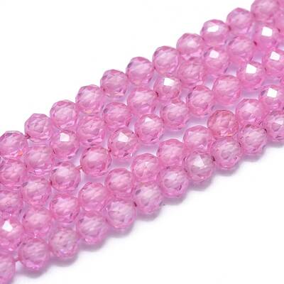 Cubic Zirconia Beads Strands