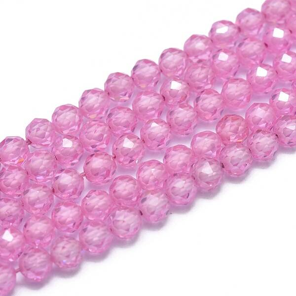 Cubic Zirconia Beads Strands