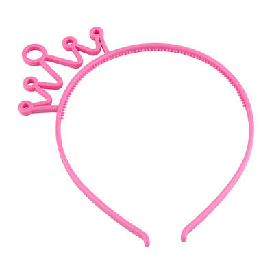 Crown Plastic Hair Bands