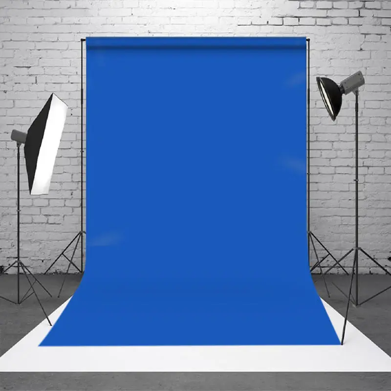 Aperturee Retro Blue Solid Color Portrait Photography Backdrop, 2X3FT(0.6MX1M), 14 USD, CYSD6I50-M, solid backdrops