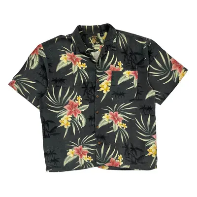 Eagle Dry Goods Co. Floral Hawaiian Shirt - XL Multicoloured Silk