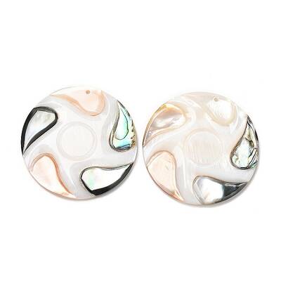 Natural Freshwater Shell & Paua Shell & Sea Shell Pendants