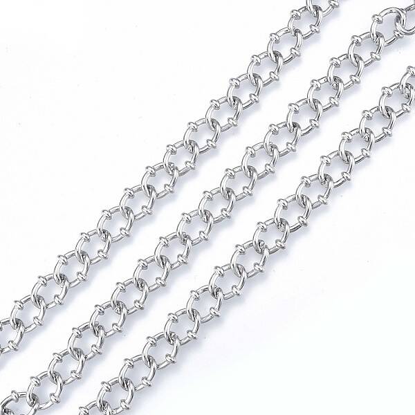 Handmade Alloy Oval Link Chains