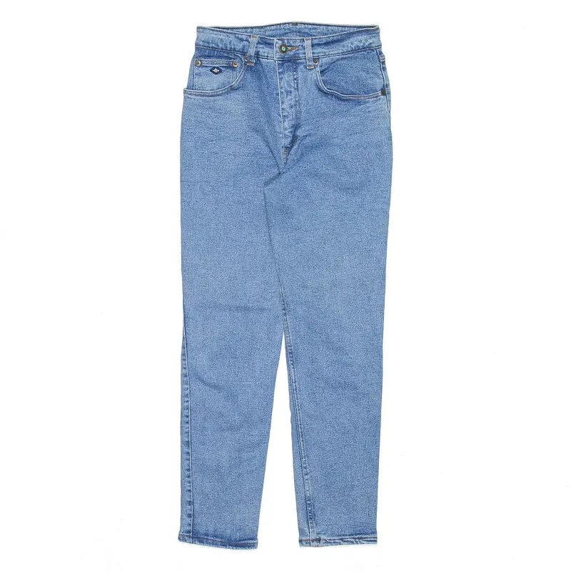 TURQUOISE WORLD Blue Denim Regular Mom Jeans Womens W25 L27