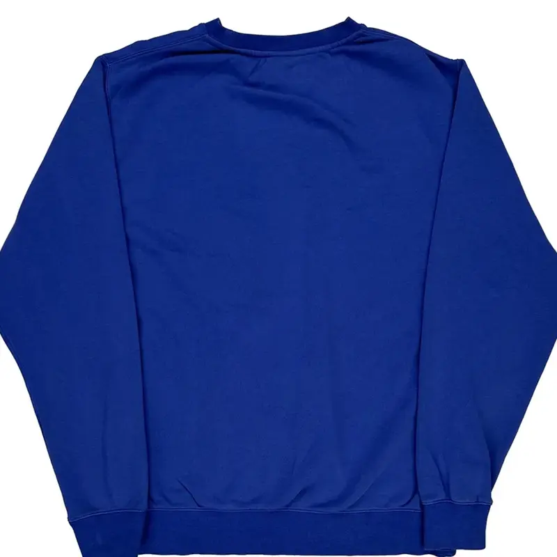 Nike Sweatshirt - XL Blue Cotton Blend