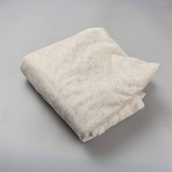 Glitter Polyester Mesh Fabric