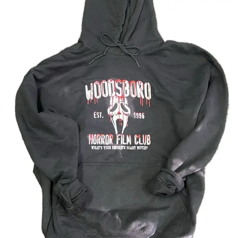 Ghost Halloween embroidery sweater