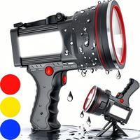 200000 Lumen Flashlight, Ms32 Flashlight Price , Rechargeable Spotlight Flashlight with 1000000 High Lumen , Waterproof Outdo...