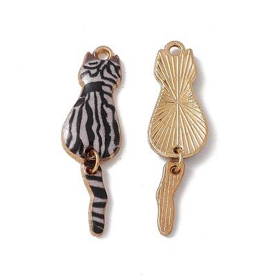 Rack Plating Alloy Enamel Pendants