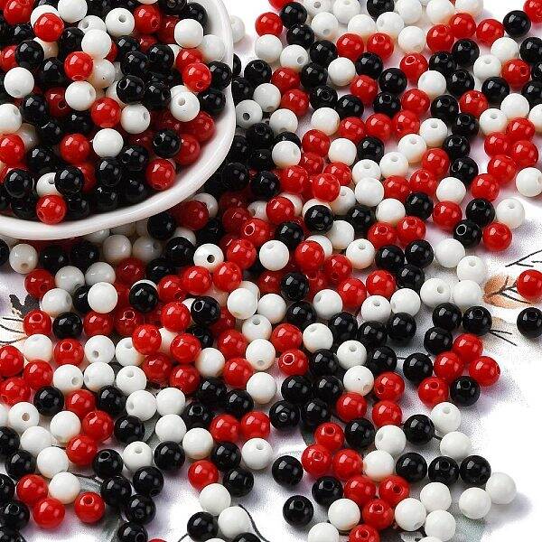 Opaque Acrylic Beads