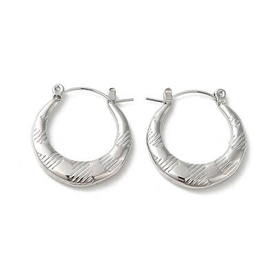 Non-Tarnish 304 Stainless Hoop Earrings for Women