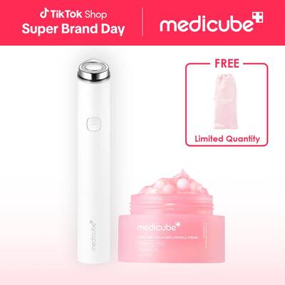 [LIVE Exclusive] [medicube] Pocket-friendly At Home Facial SETㅣK-beauty Affordable Viral Device in a Petite Size for Aft