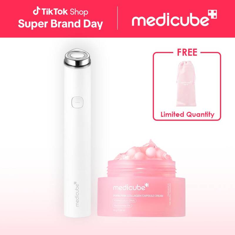 [LIVE Exclusive] [medicube] Pocket-friendly At Home Facial SETㅣK-beauty Affordable Viral Device in a Petite Size for Aft