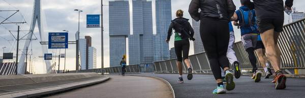 Rotterdam running and walking tour: from the Swan to the Maritime Museum