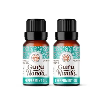 Peppermint Essential Oil (2-Pack) Wellness Aromatherapy