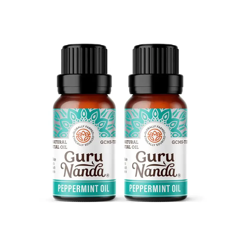 Peppermint Essential Oil (2-Pack) Wellness Aromatherapy
