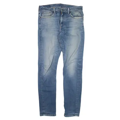 LEVI'S 512 Jeans Blue Denim Slim Tapered Mens W32 L34