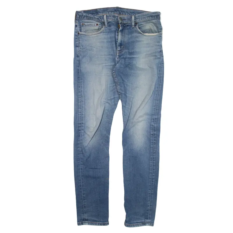 LEVI'S 512 Jeans Blue Denim Slim Tapered Mens W32 L34