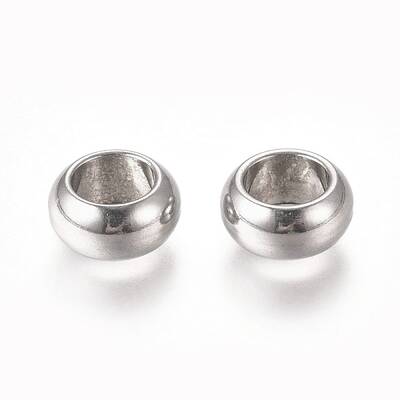 Tarnish Resistant 201 Stainless Steel Spacer Beads