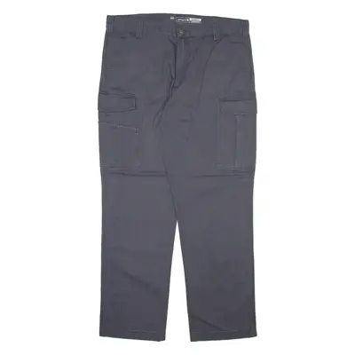 CARHARTT Cargo Mens Trousers Grey Relaxed Straight W38 L32