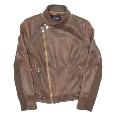 DESIGUAL Womens Jacket Brown S
