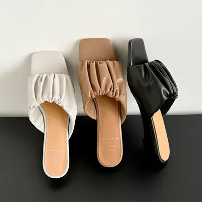CHIKO Jesenia Open Toe Wedge Slides Sandals