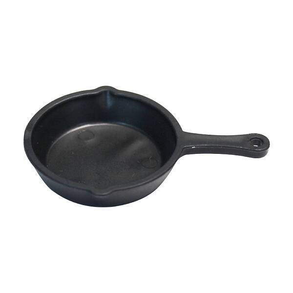 10Pcs Plastic Frying Pan Miniature Ornaments