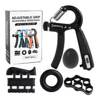 [Hand Grip] Strengthener Smart Counting, Forearm Strengthener Kit - 5 Pack Adjustable Resistance, Hand Grip Strengthener, Fin...