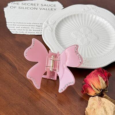 Cellulose Acetate & Iron Claw Hair Clips