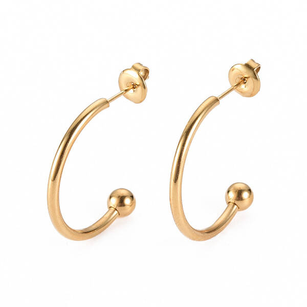 304 Stainless Steel Stud Earrings