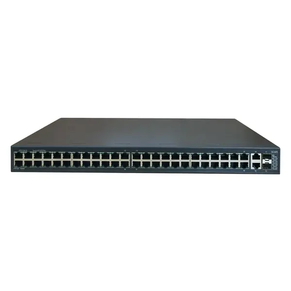 3CR17334-91 3Com 4210 PWR 48 x RJ-45 Ports 10/100Base-TX + 2 x SFP Ports Layer 2 Managed 1U Rack-mountable Fast Ethernet Netw...