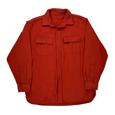 Unbranded Shirt - 2XL Red Cotton