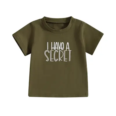 Big Brother Shirts for Toddler Boys Announcement T Shirt I HAVE SECRET I am Going to be a Big Brother Short Sleeve Tee Top Ki...
