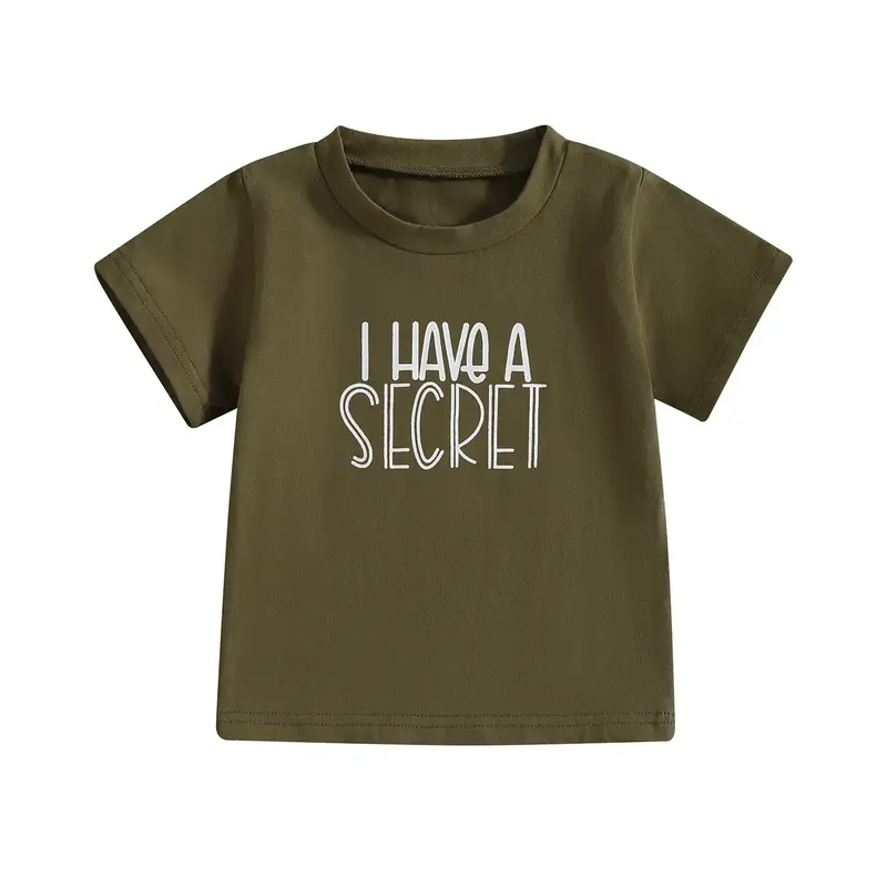 Big Brother Shirts for Toddler Boys Announcement T Shirt I HAVE SECRET I am Going to be a Big Brother Short Sleeve Tee Top Ki...