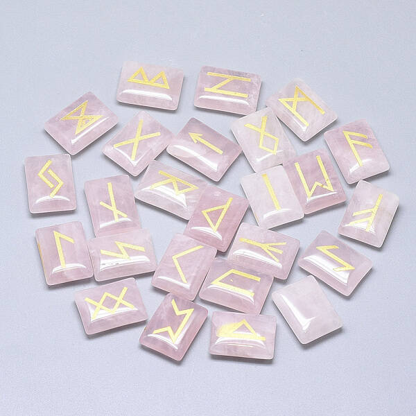 Natural Rose Quartz Cabochons