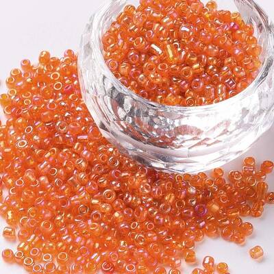 12/0 Round Glass Seed Beads